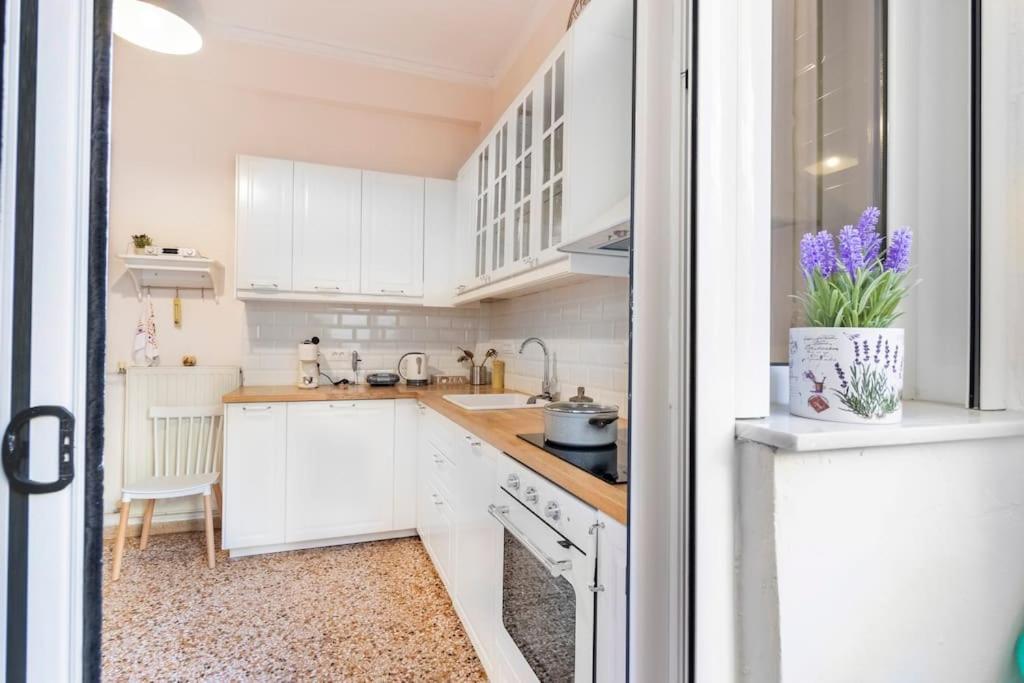 Vintage Charm Apt Near Centre Candia Esterno foto